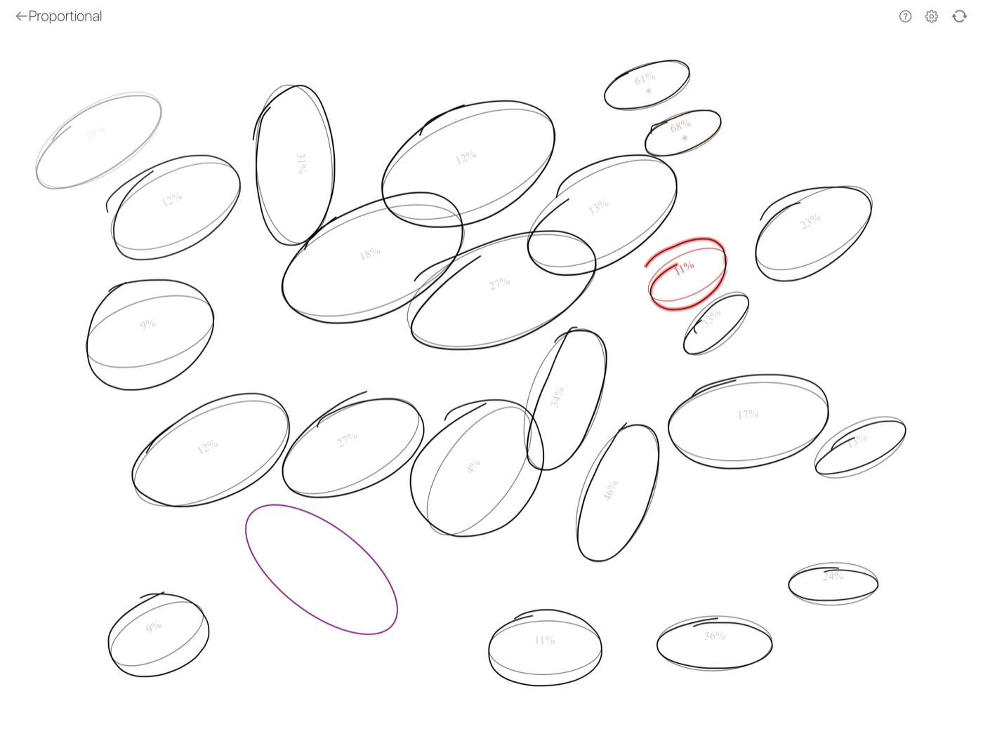 Drawing Practice iPad screenshot showing line practice