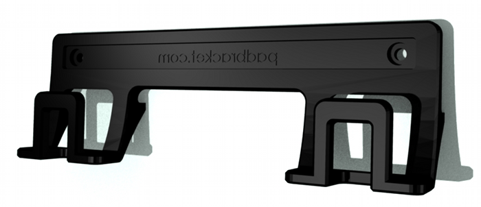 Angled render of the Pad Bracket