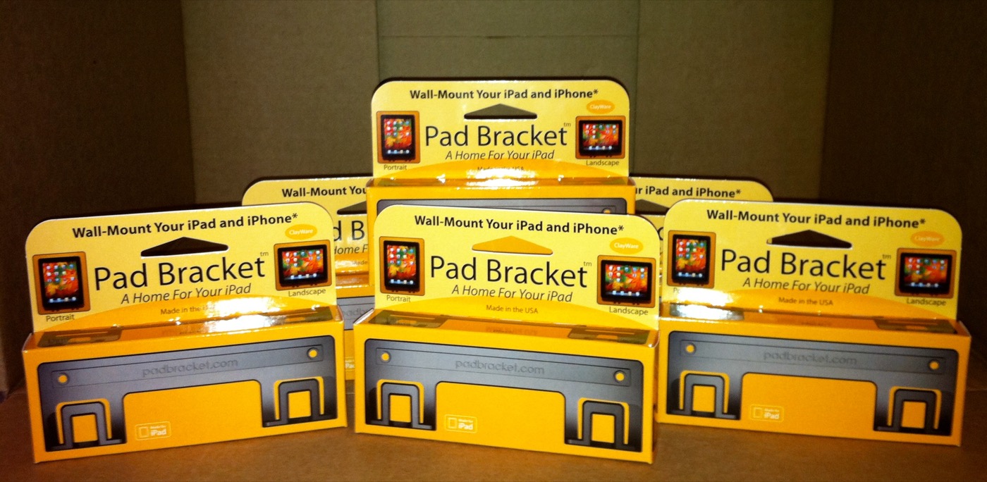 Pad Bracket inventory cartons