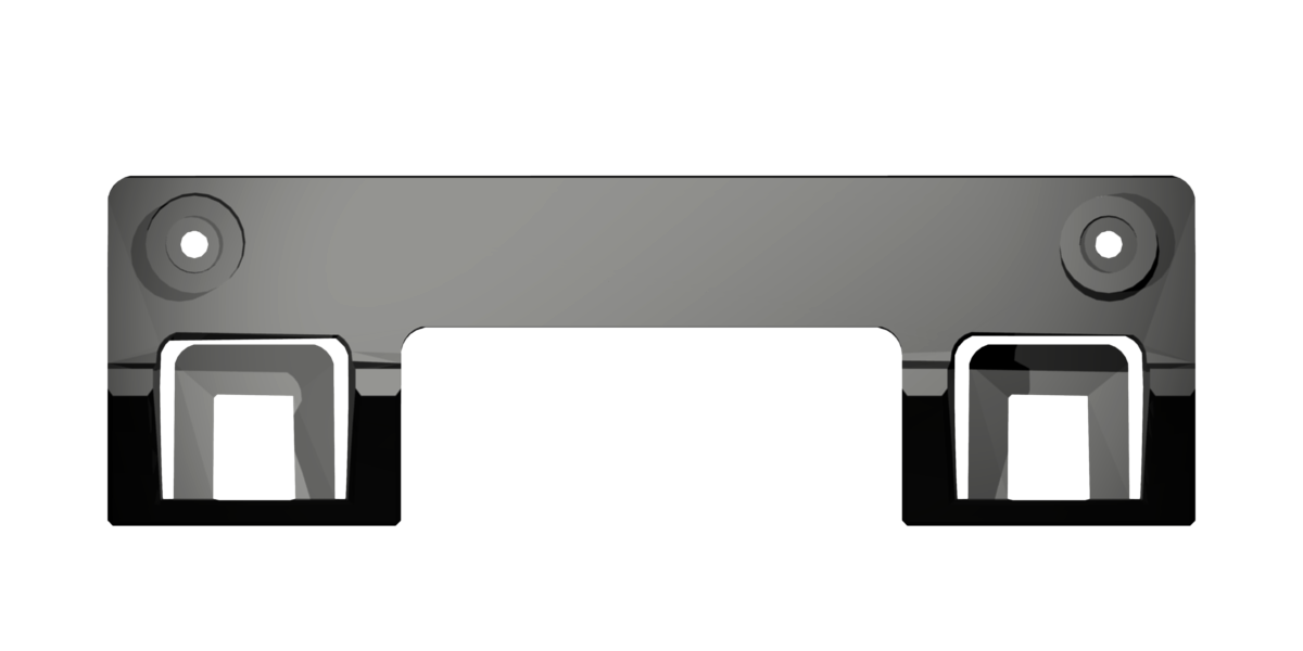 Back side of Pad Bracket packaging